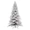 7ft. Pre-Lit Holland Snow Fir Artificial Christmas Tree, Soft White T5 LED Lights